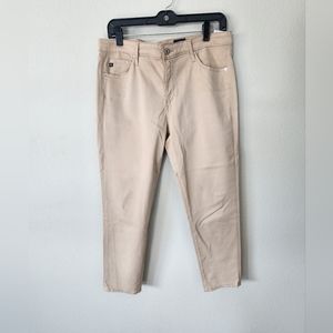 AG Prima Crop Tan pants , size 32